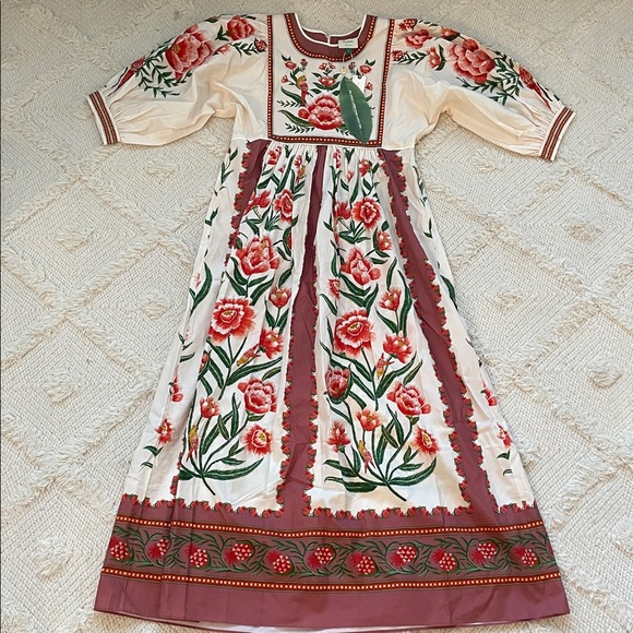 New Farm Rio Ainika Floral Maxi Dress - Picture 5 of 7